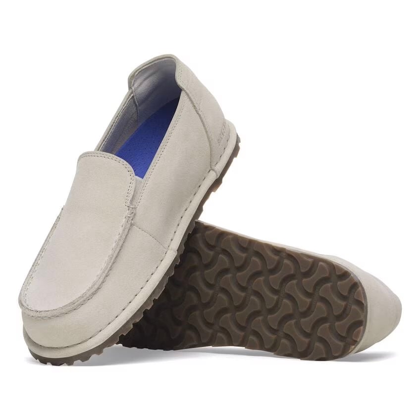 Birkenstock Utti Shoe – Antique White Suede Leather – Women’s
