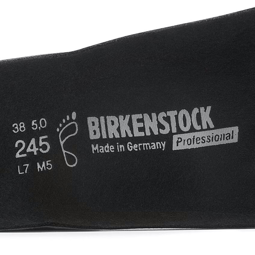 Birkenstock Profi -Super Birki Replacement Footbed Black Insole
