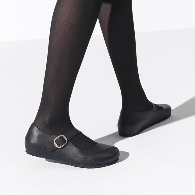 Birkenstock Tracy Shoe – Black Leather – Women’s