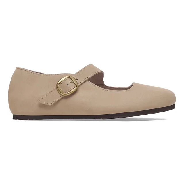 Birkenstock Tracy Shoe – Sandcastle Nubuck Leather – Women’s