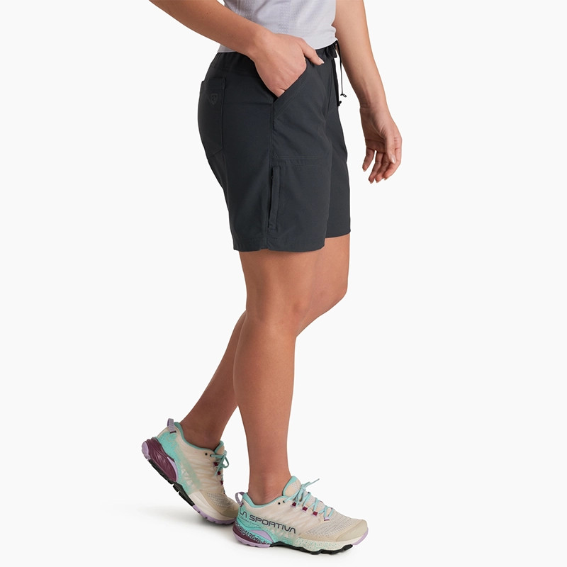 Kuhl Women's Trekr Pull-On Short 8" - Black