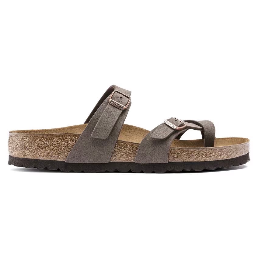 Birkenstock Mayari Sandal - Mocha Birkibuc - Women's