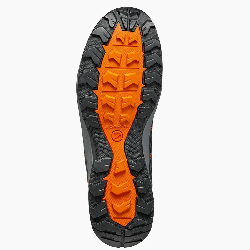 Scarpa Men's Maverick Mid GTX Boot - Iron Grey Orange