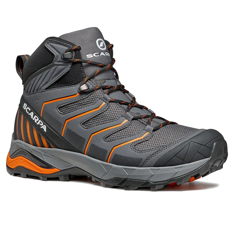 Scarpa Men's Maverick Mid GTX Boot - Iron Grey Orange