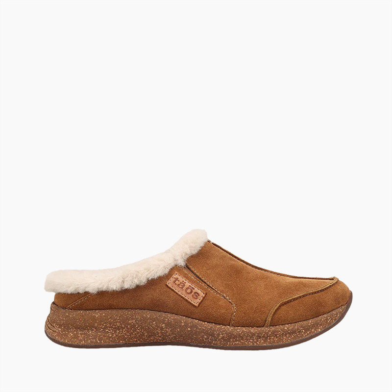 Taos Women's Future Clog - Chestnut Suede