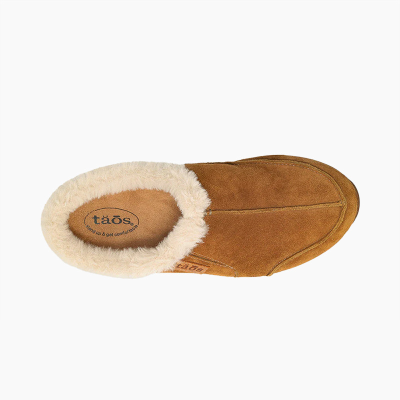 Taos Women's Future Clog - Chestnut Suede