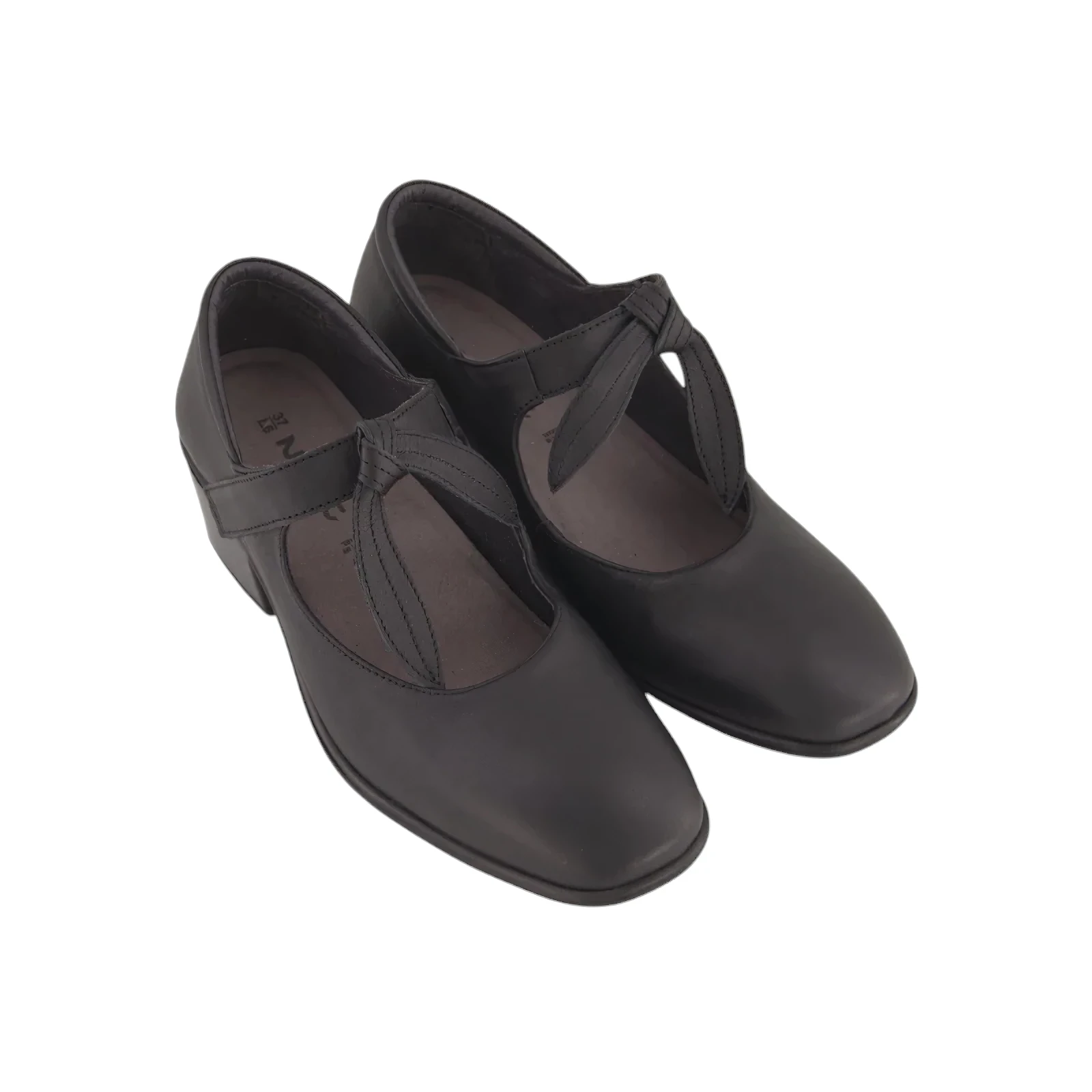 Naot Women's Nobility Shoe - Black Jet Leather