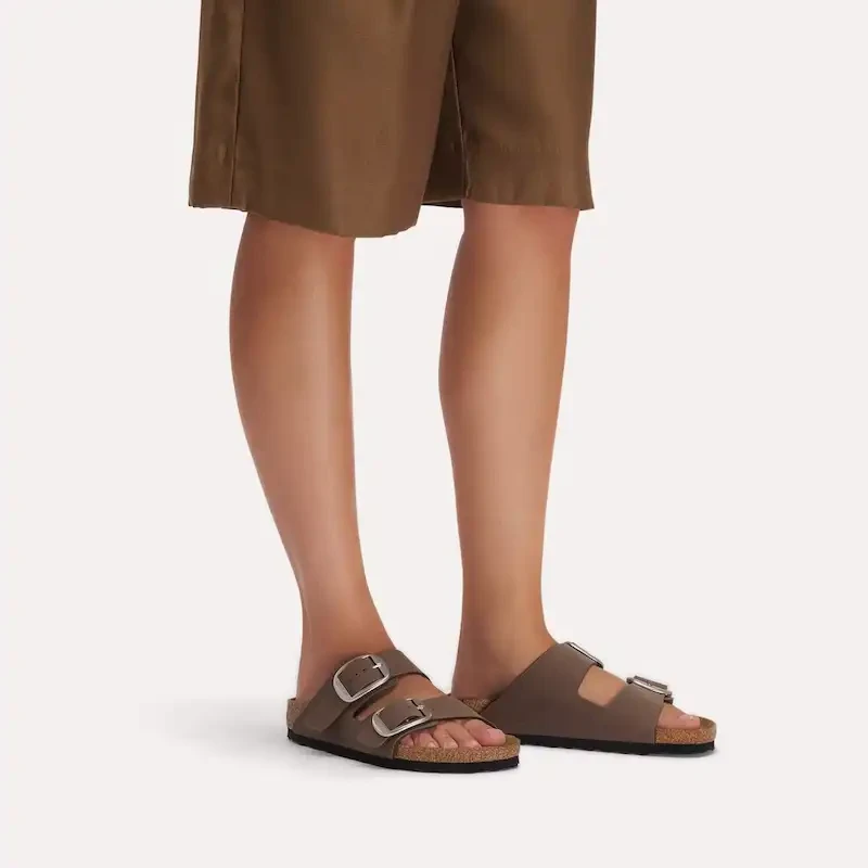 Birkenstock Arizona Big Buckle Sandal – Mocha Birkibuc – Women's