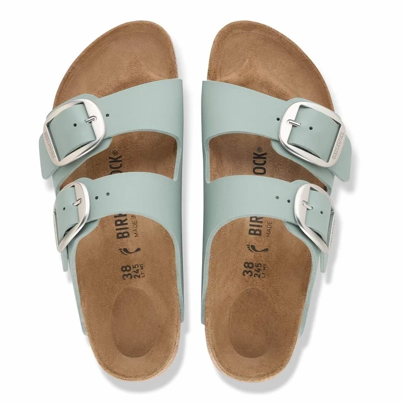 Birkenstock Arizona Big Buckle Sandal – Pure Sage Birko Flor – Women's