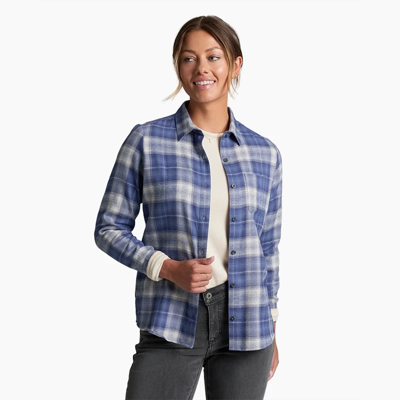 Kuhl Women's Whisper Flannel Shirt - Riverside