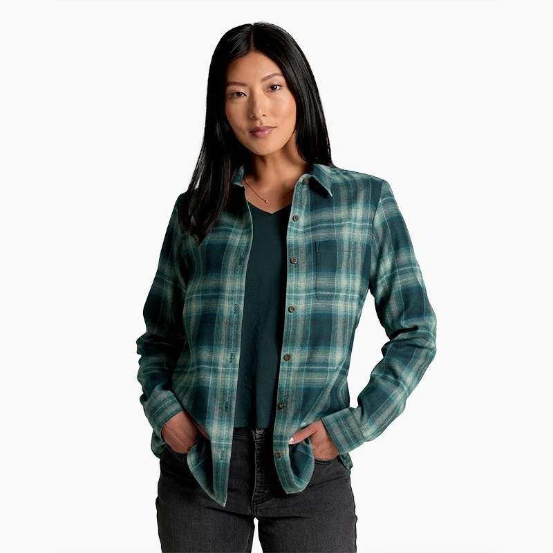 Kuhl Women's Whisper Flannel Shirt - Odyssey