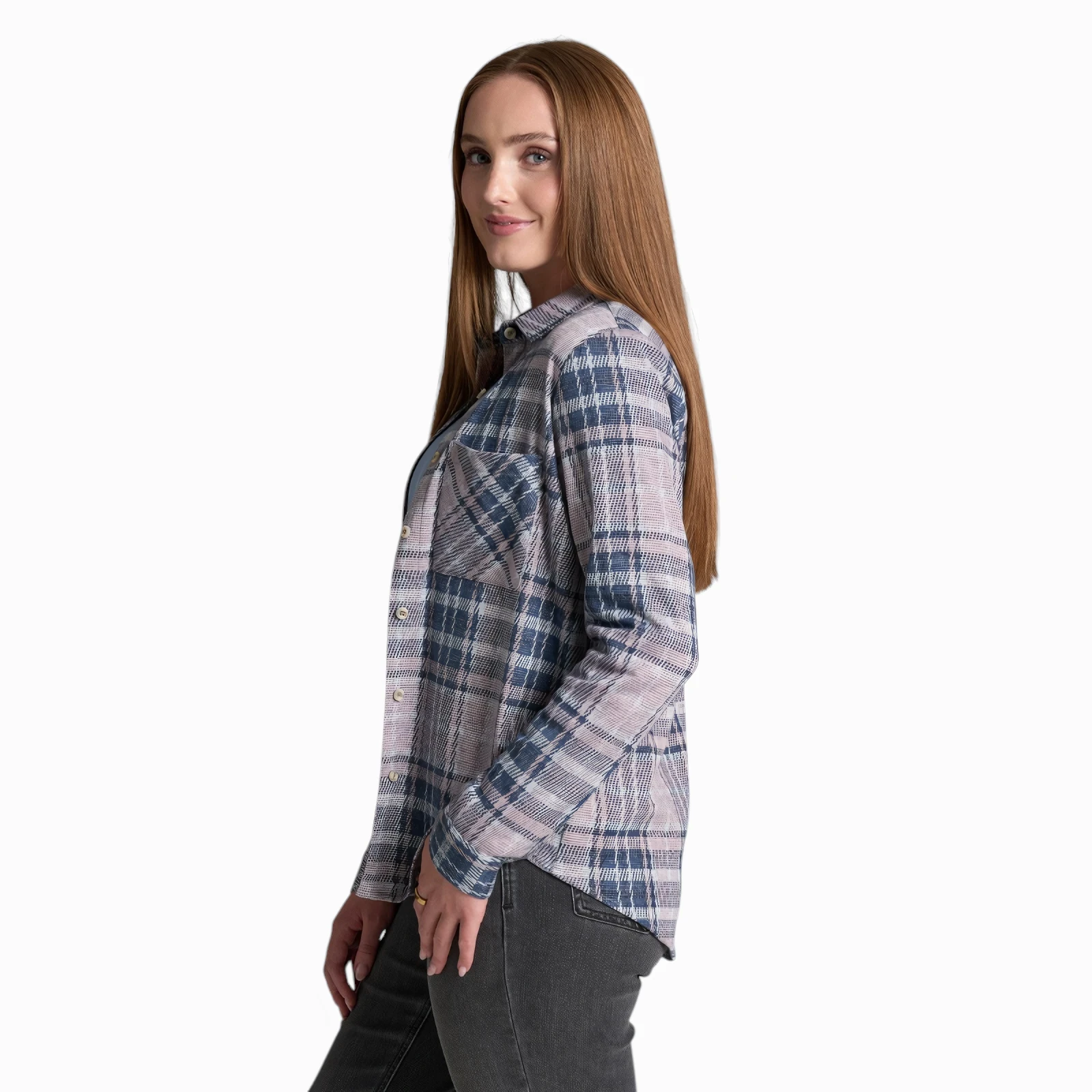 Kuhl Women's Innovatr Knit Flannel - Petal