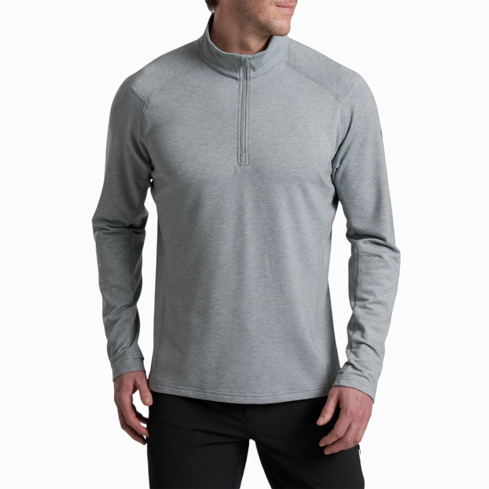 Kuhl Men's Influx 1/4 Zip - Heather Grey
