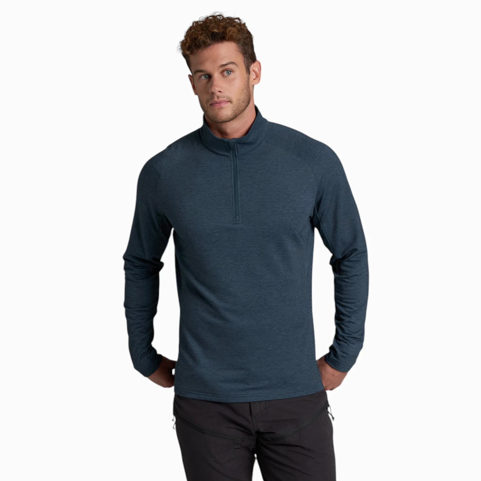 Kuhl Men's Influx 1/4 Zip - Storm Blue