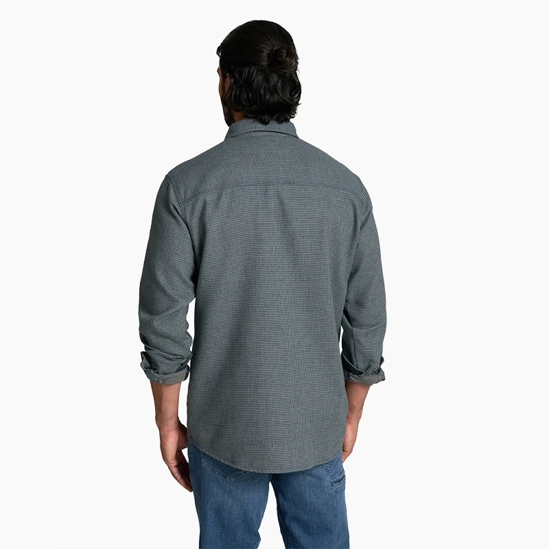 Kuhl Men's Disputr Long Sleeve Shirt - Fjord Blue