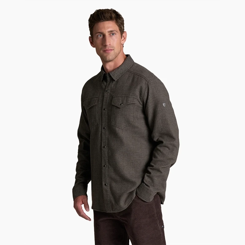 Kuhl Men's Disputr Long Sleeve Shirt - Phantom Grey