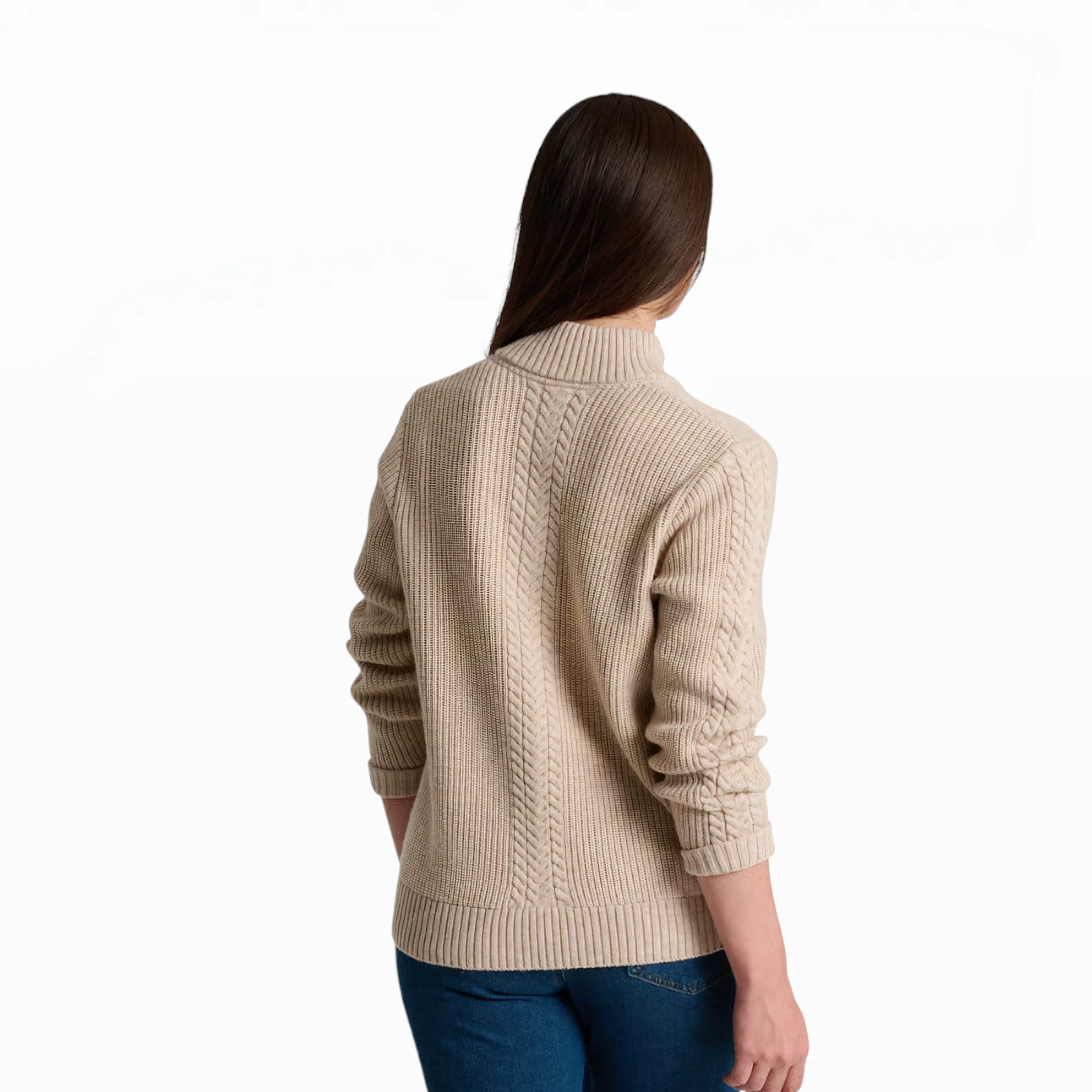 Kuhl Women's Fireside Henley Sweater - Natural