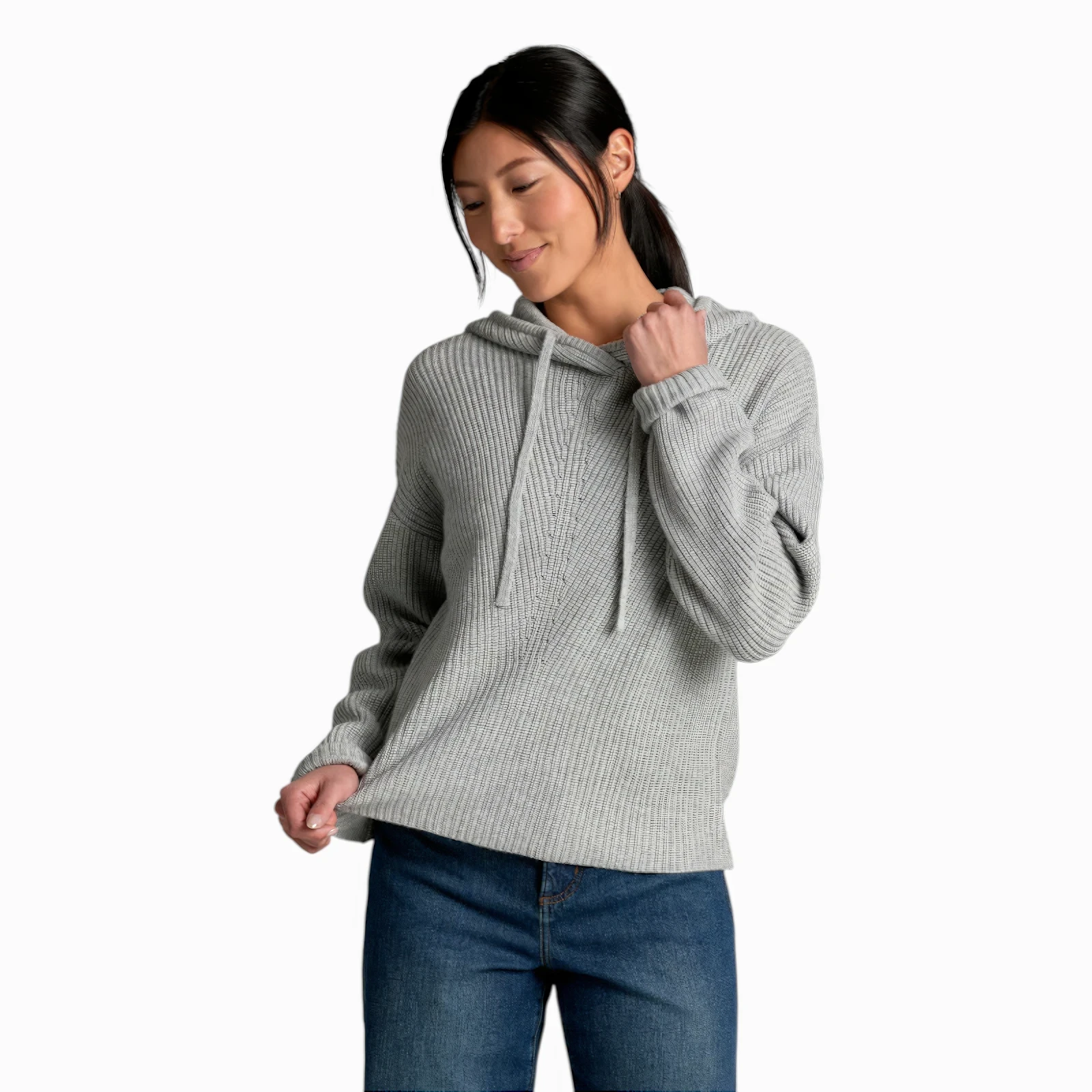Kuhl Women's Fireside Sweater Hoodie - Ash