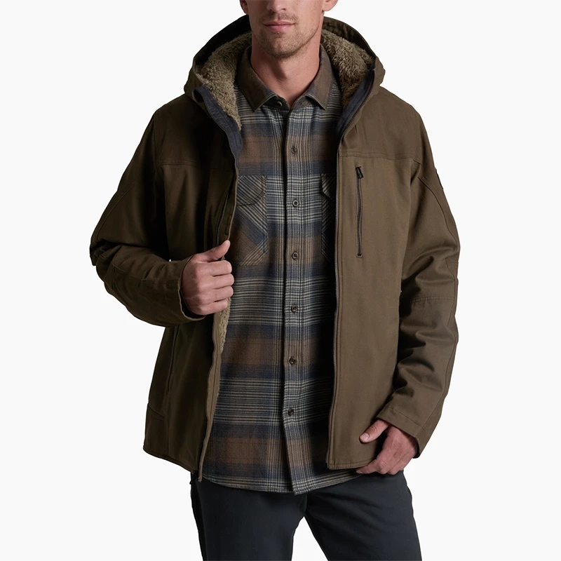 Kuhl Men's Law Fleece Lined Hoodie - Kanteen