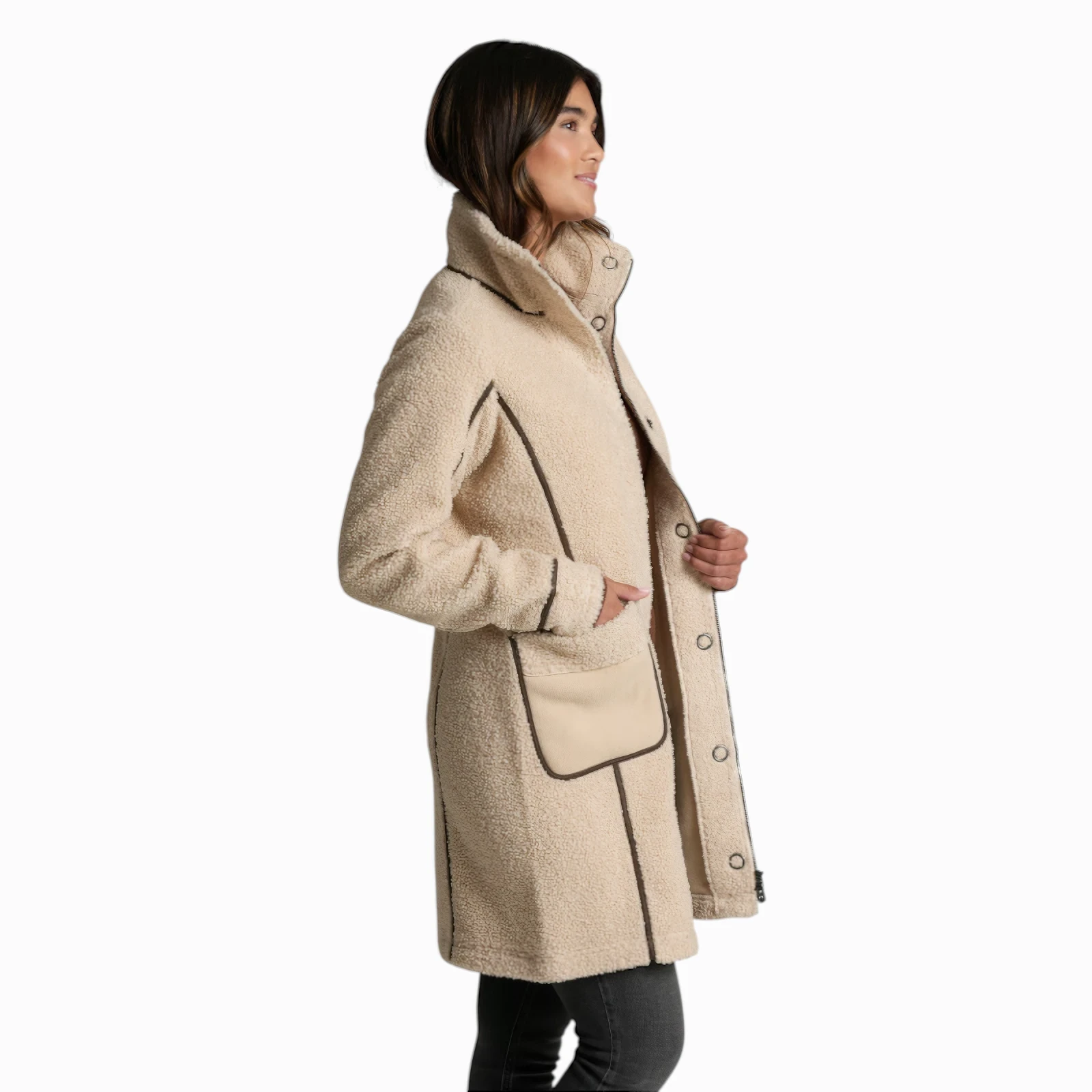 Kuhl Women's Durango Sherpa Long - Natural