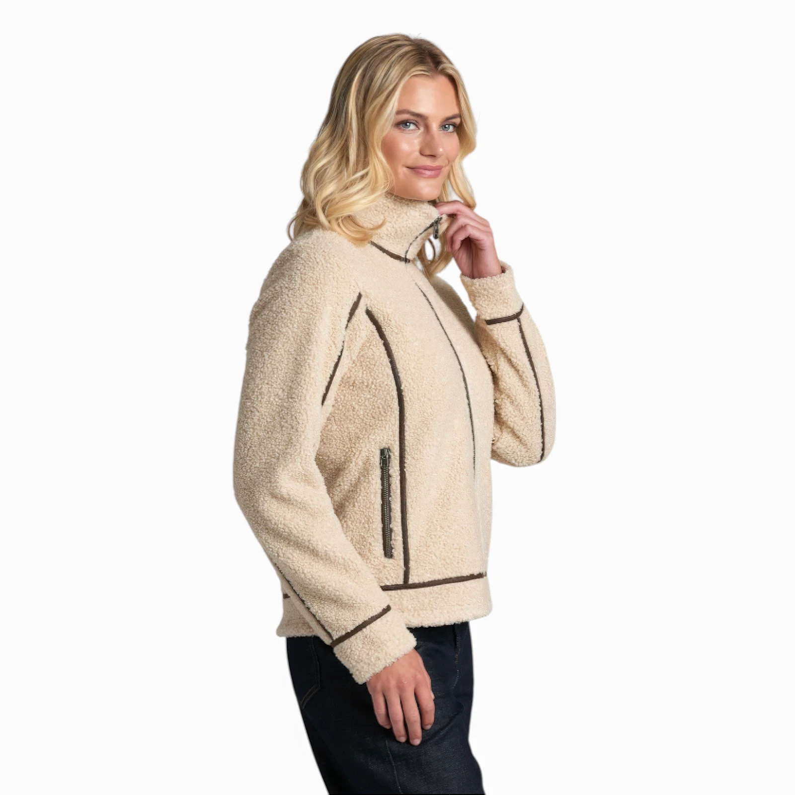 Kuhl Women's Durango Sherpa Jacket - Natural