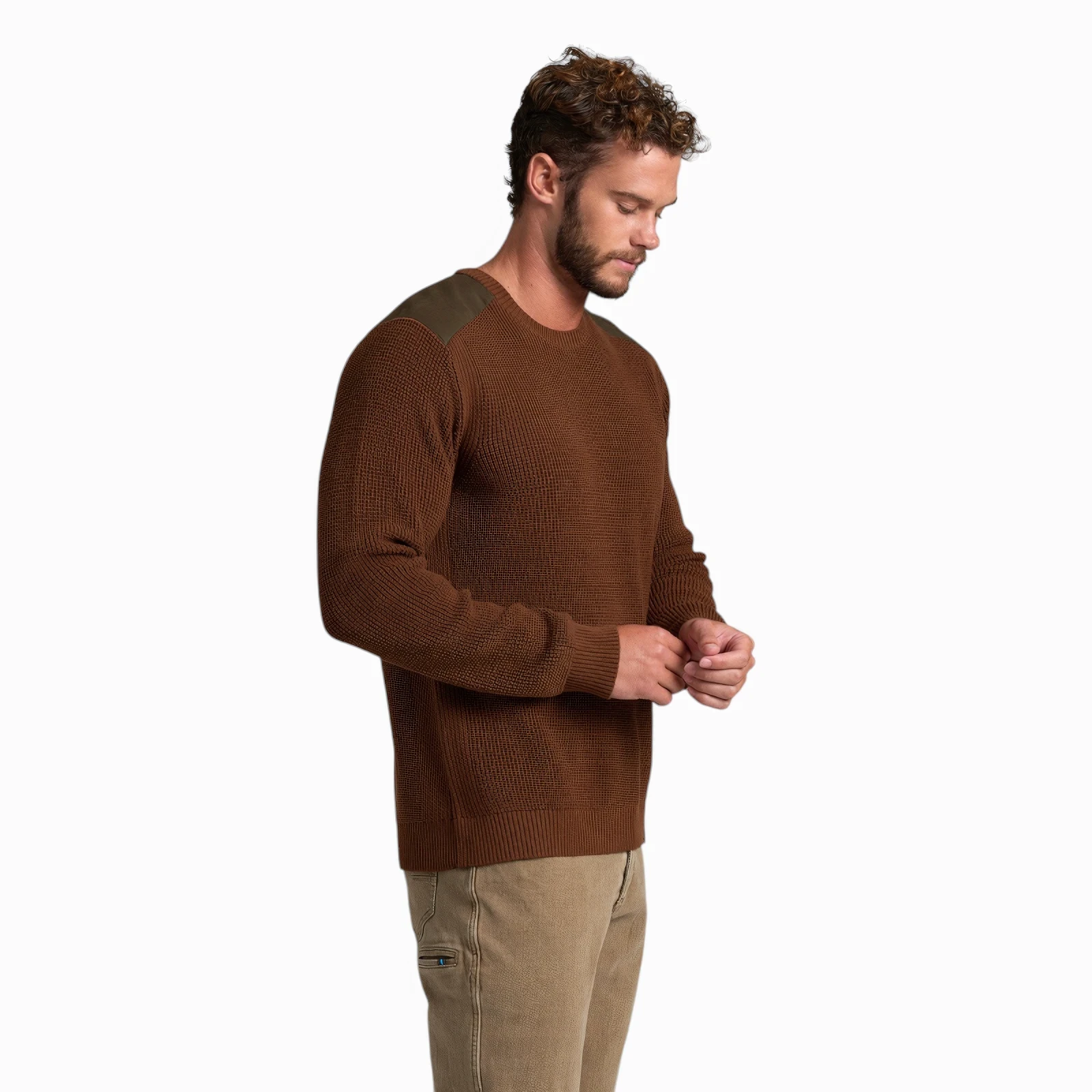 Kuhl Men's Evader Sweater - Saddle Brown