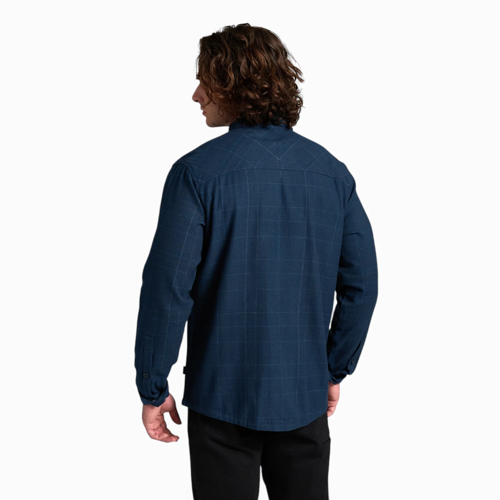 Kuhl Men's Deviatr Shirt - Jac - Riot Blue