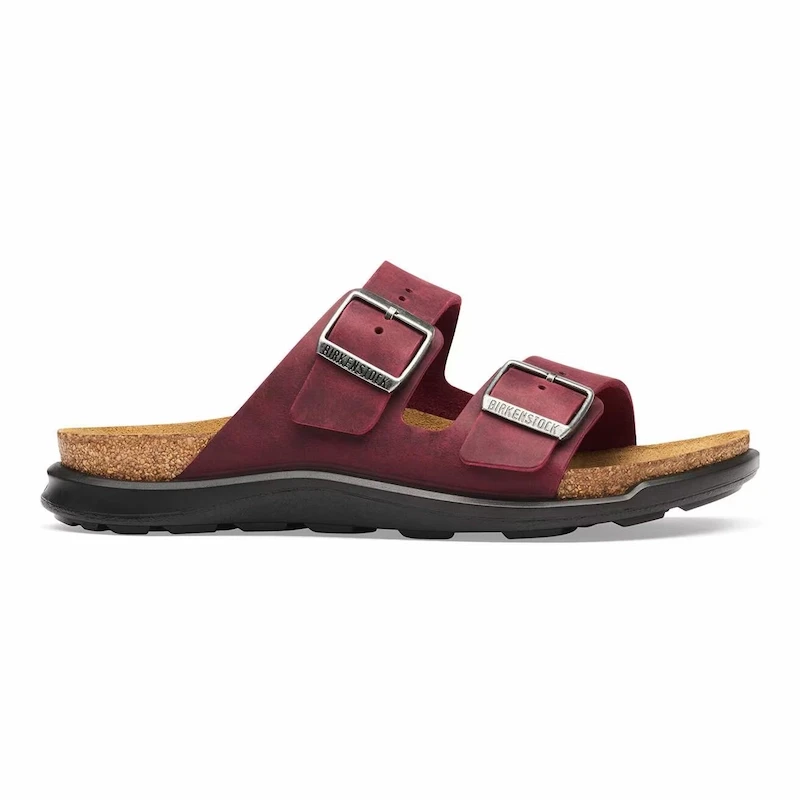 Birkenstock Arizona Crosstown Sandal – Zinfandel Oiled Leather – Women's