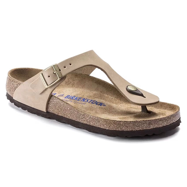 Birkenstock Gizeh Sandal – Nubuck Sandcastle – Women’s