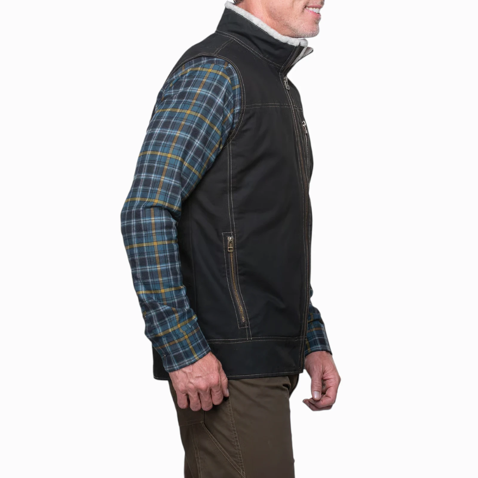 Kuhl Men's Burr Vest Lined - Espresso