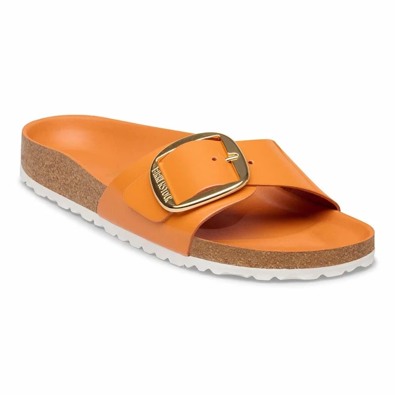 Birkenstock Madrid Big Buckle Sandal – High Shine Kurkuma – Women's