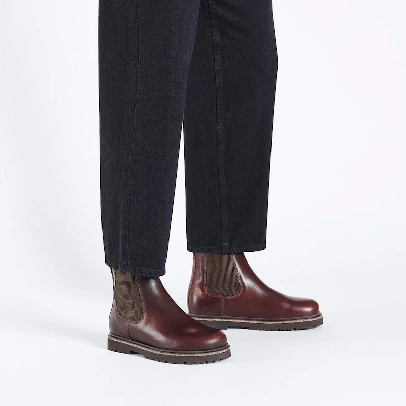 Birkenstock Highwood Slip-On Boot – Chocolate Leather – Men's