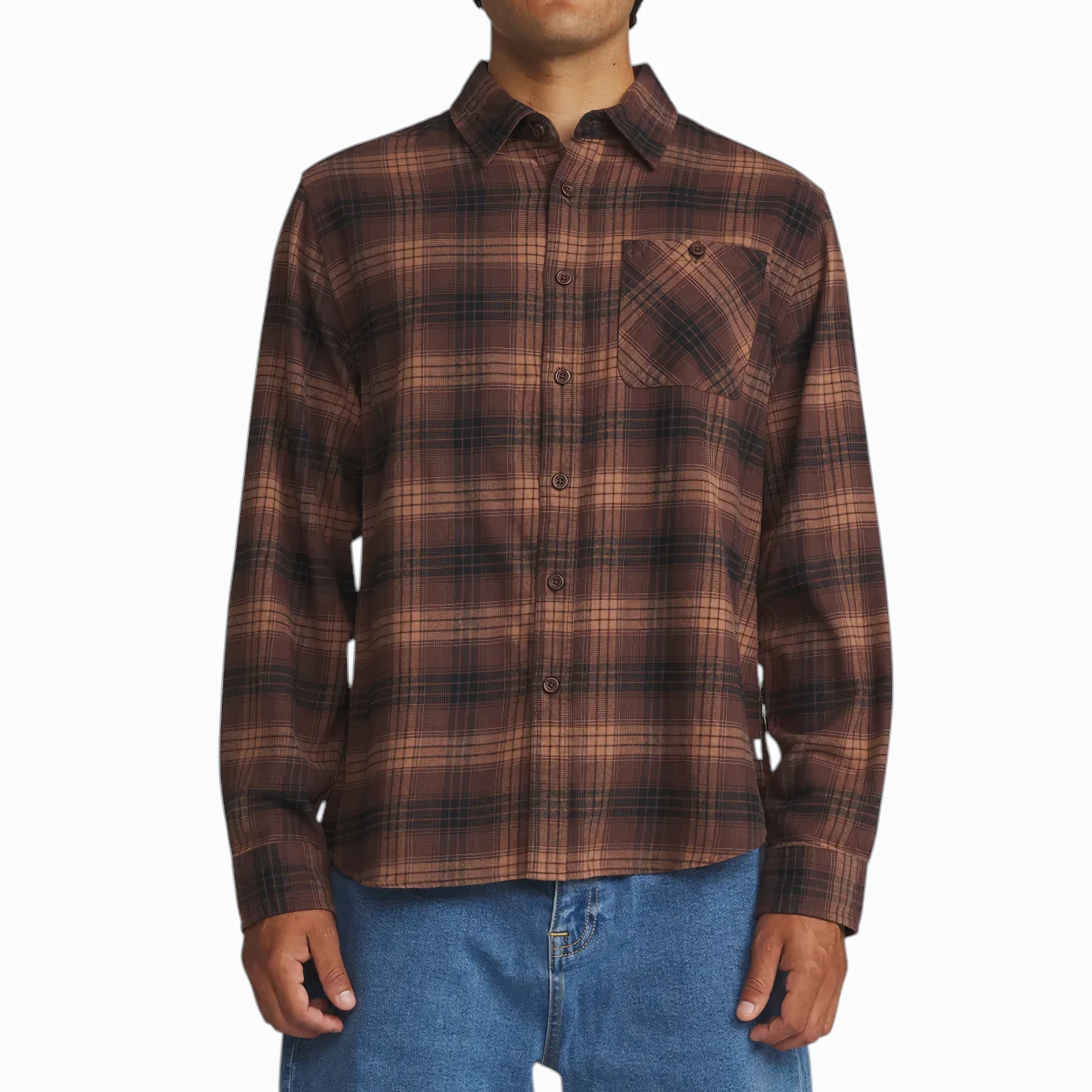 Katin Men's Derek Flannel - French Roast