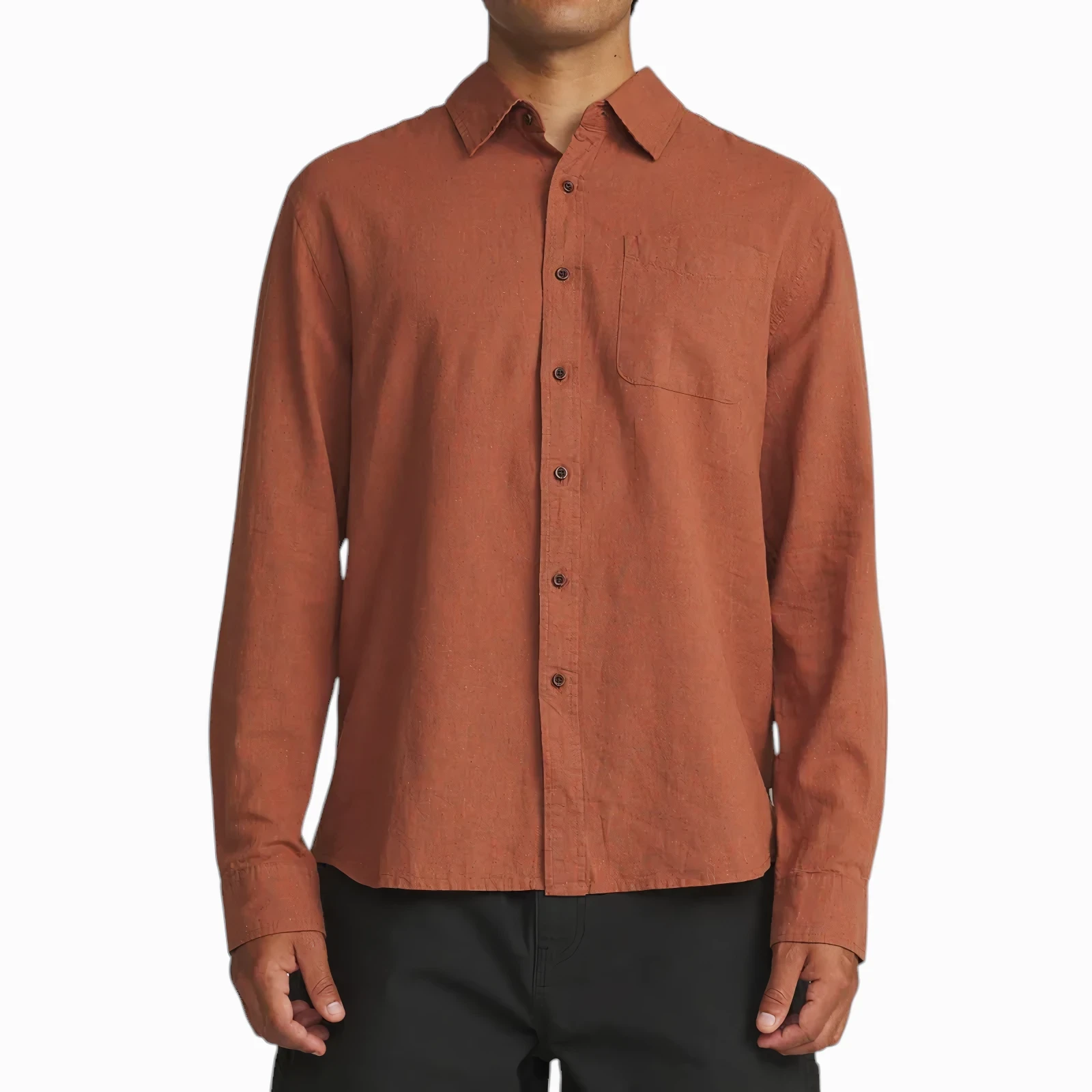 Katin Men's Clyde Shirt - Rust