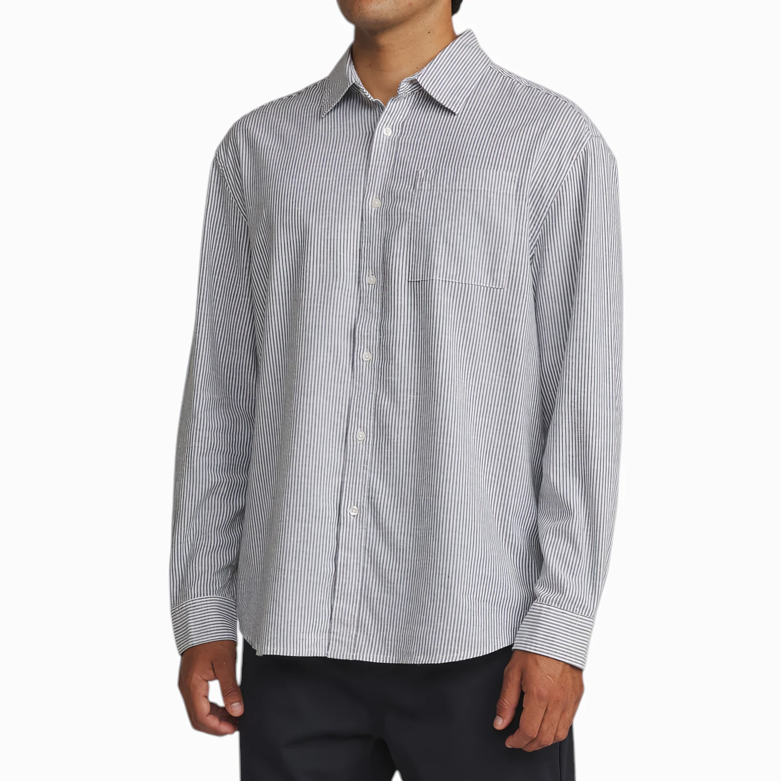 Katin Men's Ezra LS Shirt - Black
