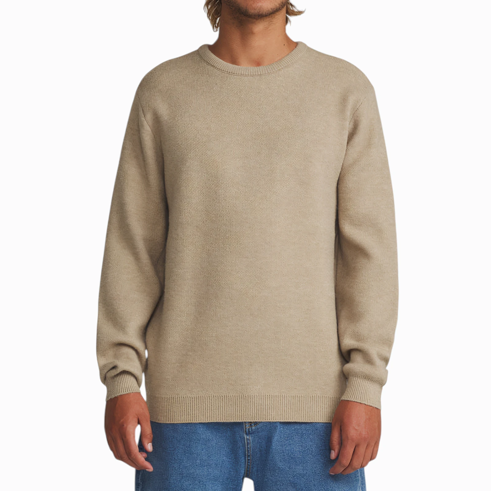 Katin Men's Rivers Sweater - Vintage Khaki