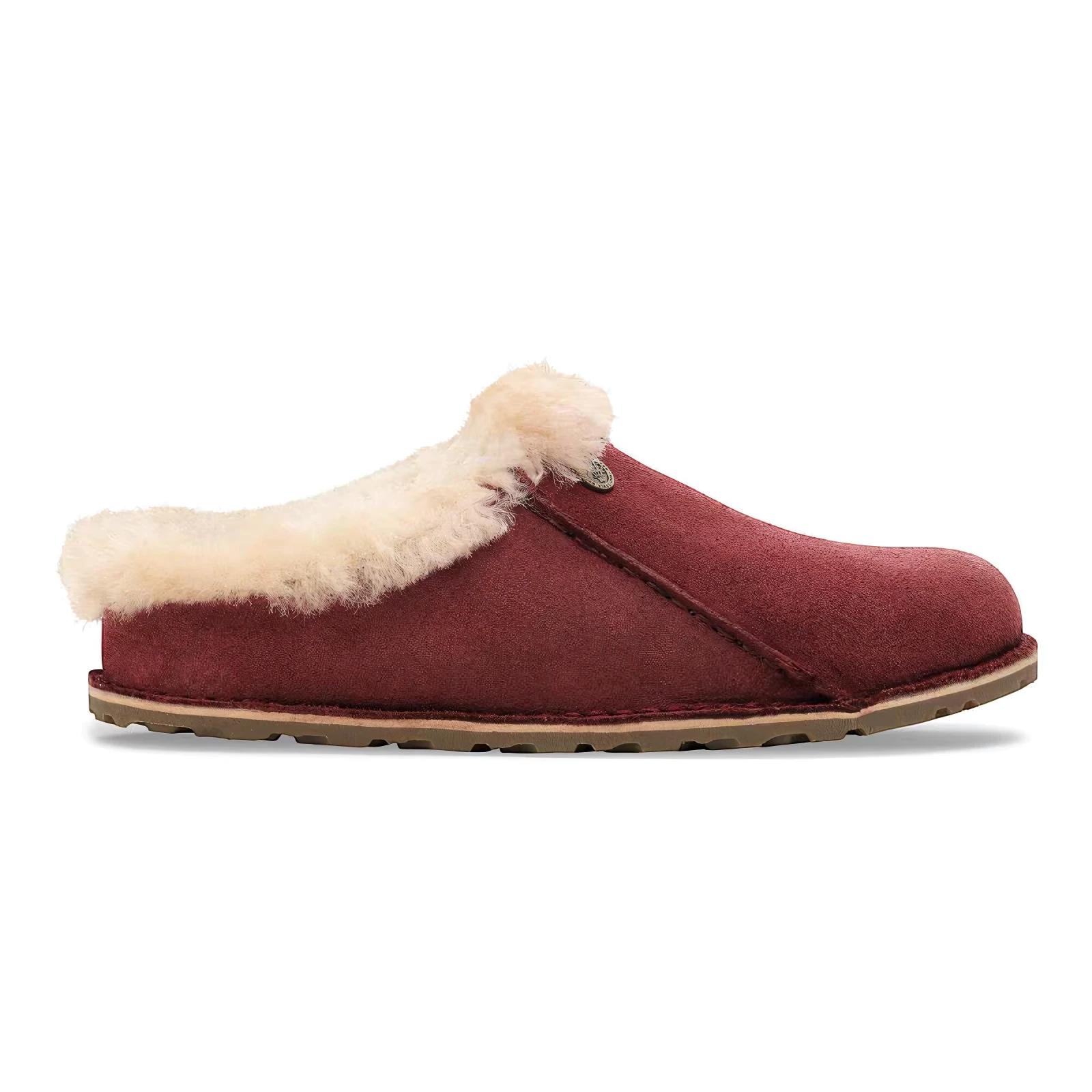Birkenstock Zermatt Premium Shearling Clog – Zinfandel Suede Leather – Women's