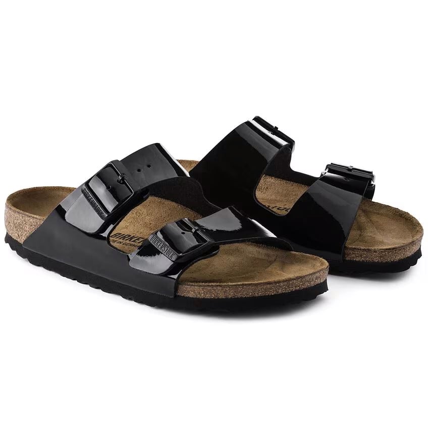 Birkenstock Arizona Sandal – Birko-Flor Patent Black – Women’s
