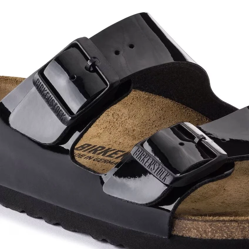 Birkenstock Arizona Sandal – Birko-Flor Patent Black – Women’s