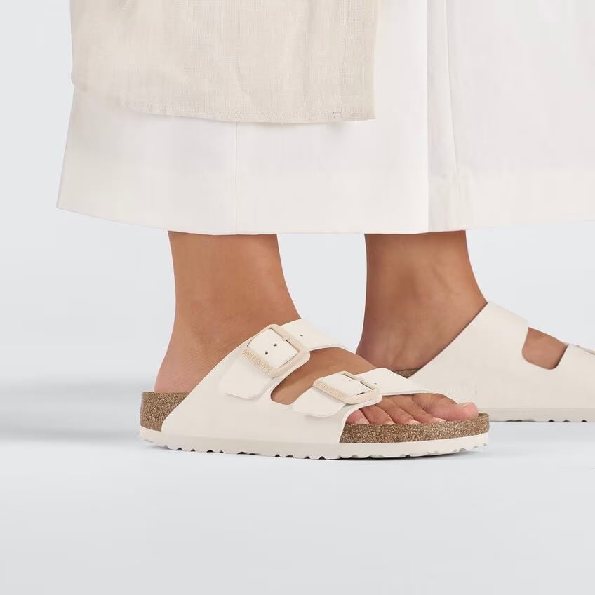 Birkenstock Arizona Sandal – Birko-Flor Eggshell – Women’s