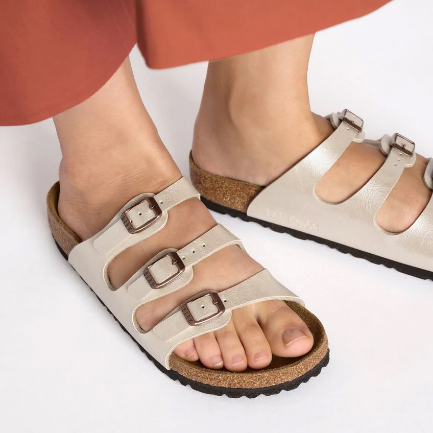 Birkenstock Florida Sandal – Graceful Pearl White – Women’s
