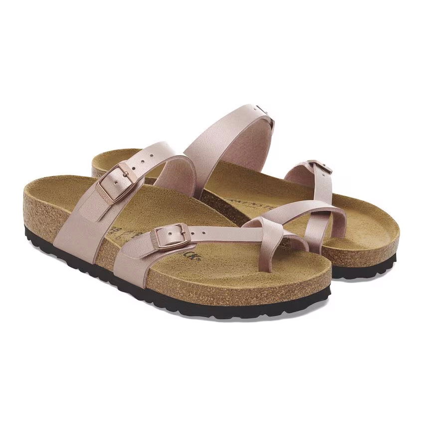 Birkenstock Mayari Sandal – Copper Birko-Flor Leather – Women’s