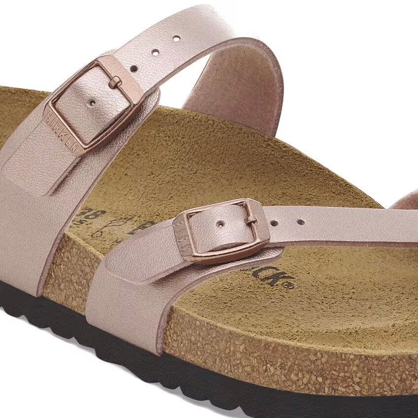 Birkenstock Mayari Sandal – Copper Birko-Flor Leather – Women’s