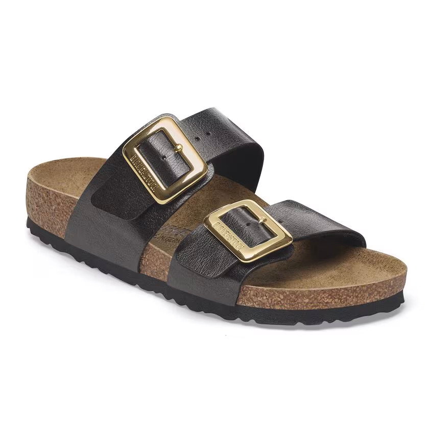 Birkenstock Women's Sydney Luxe Buckle Graceful Licorice Sandal