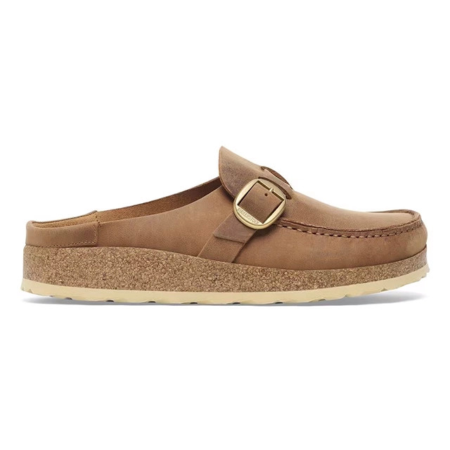 Birkenstock Buckley Clog – Cognac Oiled Leather – Women’s