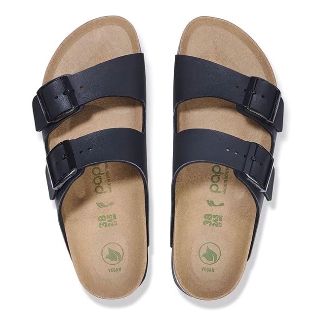 Birkenstock Arizona Sandal – Platform Birko-Flor Black – Women’s