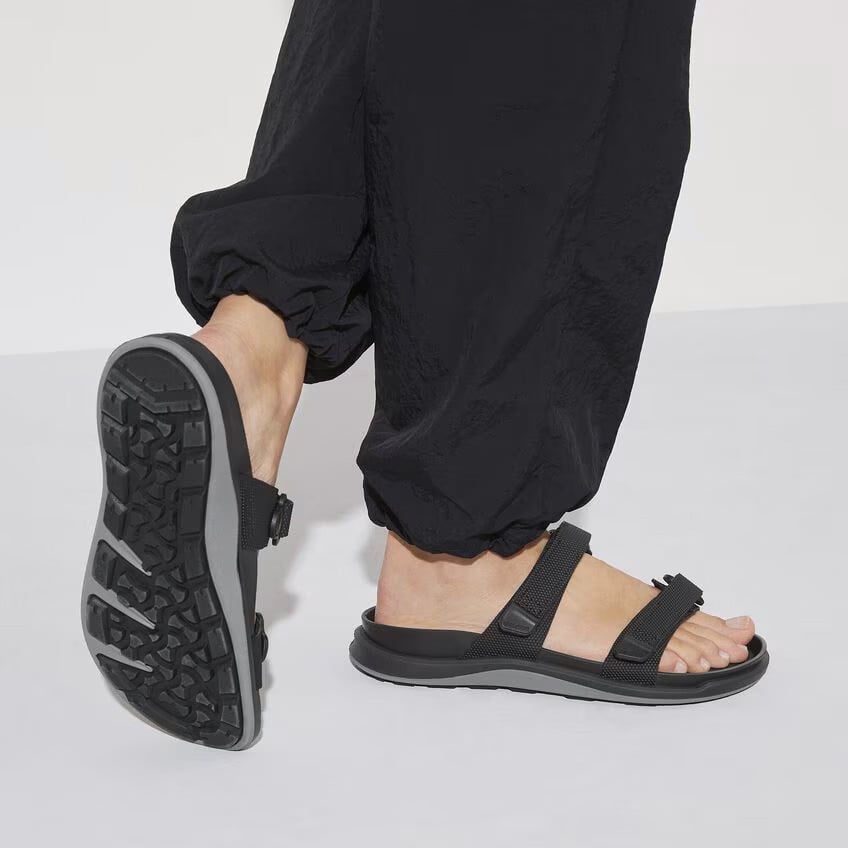Birkenstock Women's Sahara Futura Black Birko-Flor Sandal