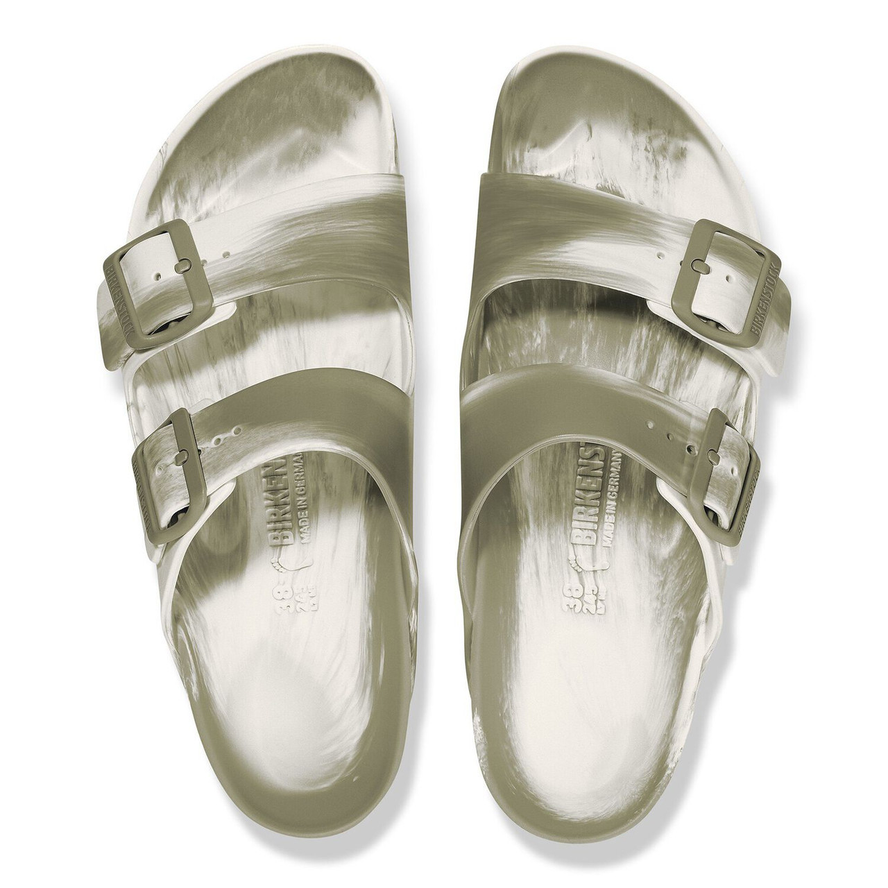 Birkenstock Arizona Sandal – EVA Khaki/Eggshell – Unisex