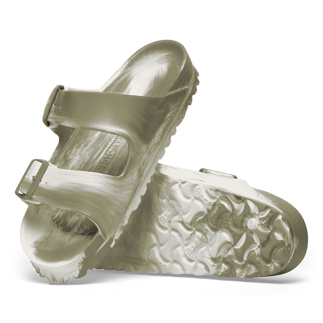 Birkenstock Arizona Sandal – EVA Khaki/Eggshell – Unisex