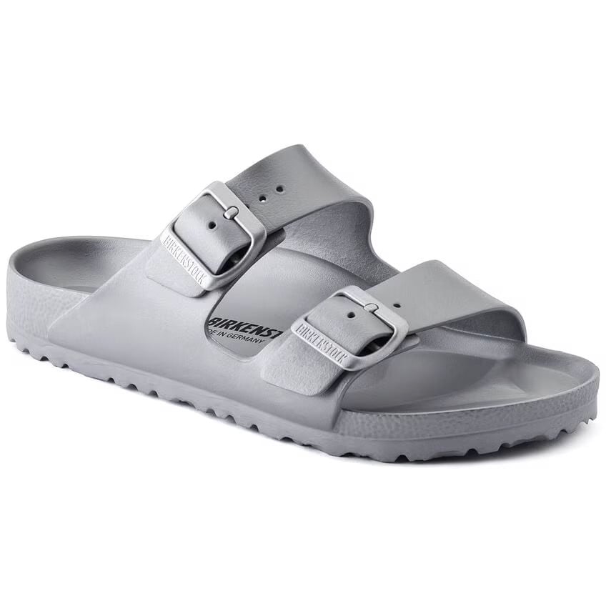 Birkenstock Arizona Sandal – EVA Metallic Silver – Women’s